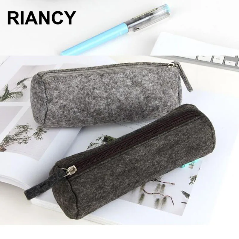 Школьный чехол для карандашей из фетра Etui A Crayons Cuir Tasche ручки школьная сумка
