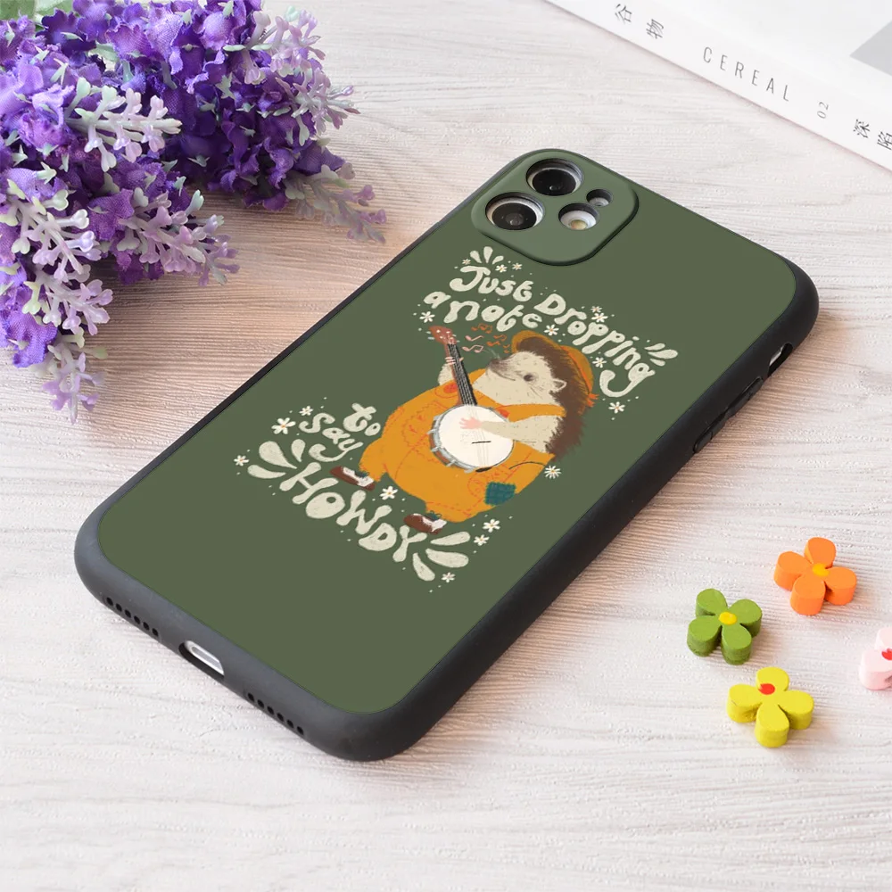 

For iPhone Howdy Print Soft Matt Apple Case