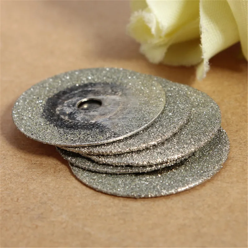 

Combiubiu 5pcs 20mm Diamond Cutting Disc Saw Blade Polishing Grinding Wheel Abrasive Tools Cut Off Rotary Tool