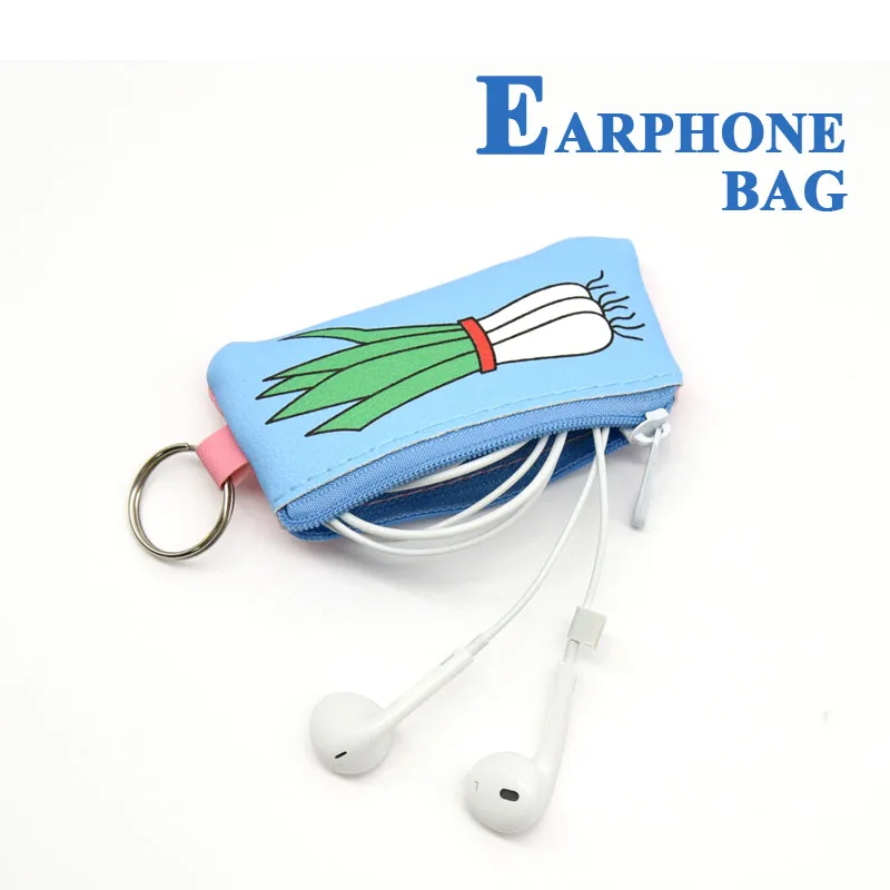 Мультяшный кошелек из искусственной кожи для монет подвесной держатель телефона