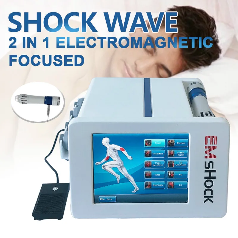 

2020 Multifunction Low Power shocke wave for ED treatment/Smartwave aesthetic radial acoustic shockwave therapy equipment
