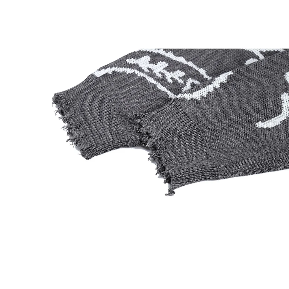 

Dark Icon Bandana Cardigan Sweater Men Women Autumn Single Breast Oversized Paisley Sweaters Cashew Couple Clothes