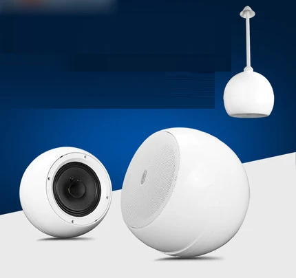 5-дюймовый потолочный динамик с высоким и низким басом подвесной фоновый