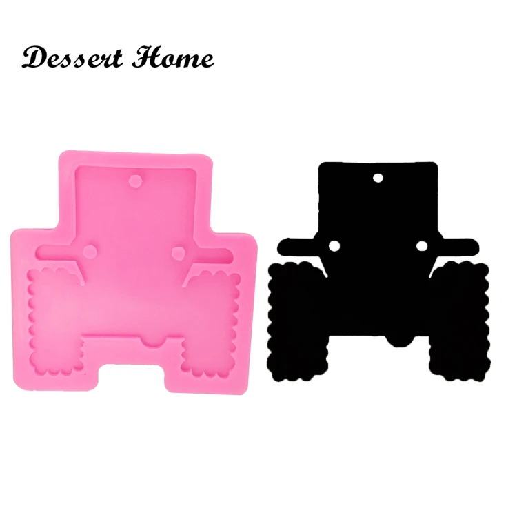 Epoxy Resin Molds Headlight Bracket Mold For Keychains Jewelry Making Accessories Tools