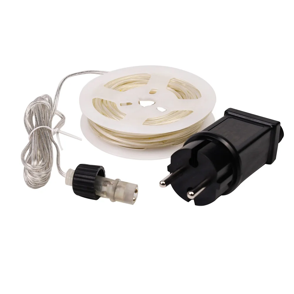 Самая длинная светодиодная уличная гирлянда IP68 водонепроницаемый неоновый