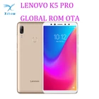 Оригинальный lenovo k5 pro, ОЗУ 4 Гб, ПЗУ 64 ГБ, экран 5,99 дюйма, Восьмиядерный процессор Snapdragon 636, двойная задняя камера, сканер отпечатков пальцев, zui мобильный телефон