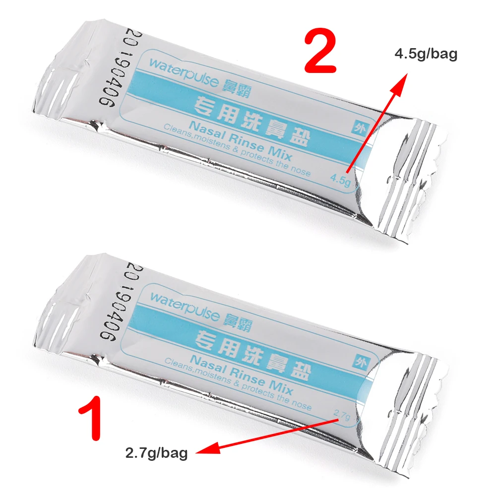 5/10 шт. взрослых для промывания носа соленой соли практичный нос аллергический
