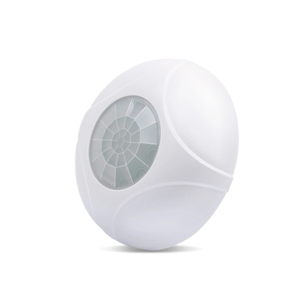 Охранный домашний инфракрасный детектор мини-сигнализация Круглый PIR датчик