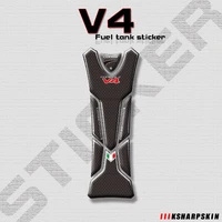 motorcycle 3d fuel tank pad protection sticker is suitable for ducati panigale v4 1100 2018 2019
