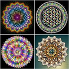5D Diamond Painting Mandala Geometric Pictures By Rhinestone Mosaic Abstract Diamond Embroidery Full Square Round Drill Art Gift