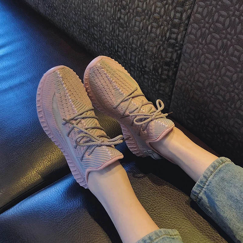 Женская обувь для папы спортивная бега дизайнерская уличная дышащая Спортивная