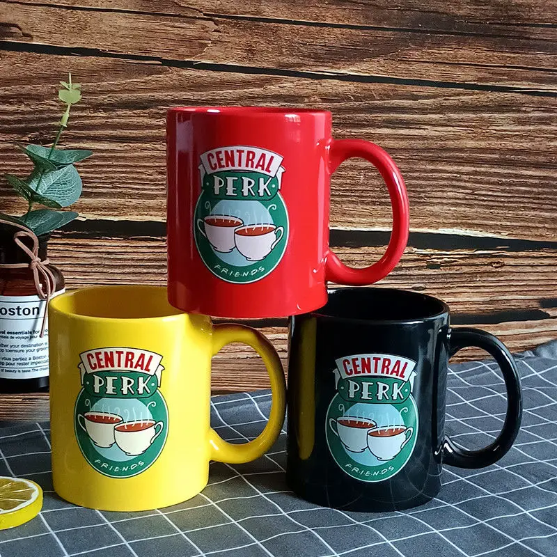 Кружка для кофе Ins Friends TV Show Central Perk керамические чашки воды и чая друзей лучший