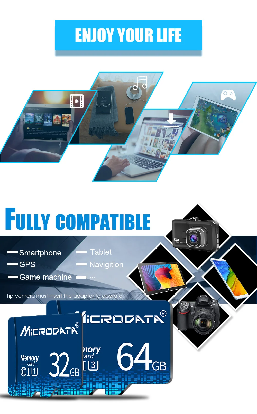 Карта Micro sd класса 10, 128 ГБ, 64 ГБ, 32 ГБ, 16 ГБ, 8 ГБ, TF карта, карта памяти cartao de memoria, 32 ГБ, Microsd flash, usb, мини флеш-накопитель карта