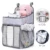 Подвесная сумка Orzbow для детской кроватки, портативный органайзер для подгузников, Комплект постельного белья для новорожденных, складные мешки для подгузников, контейнер для новорожденных - изображение