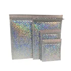 Конверты для почтовых отправлений, 10 шт., водонепроницаемые курьерские Сумки, конверты из пузырчатой пленки, конверты с серебряной подкладкой