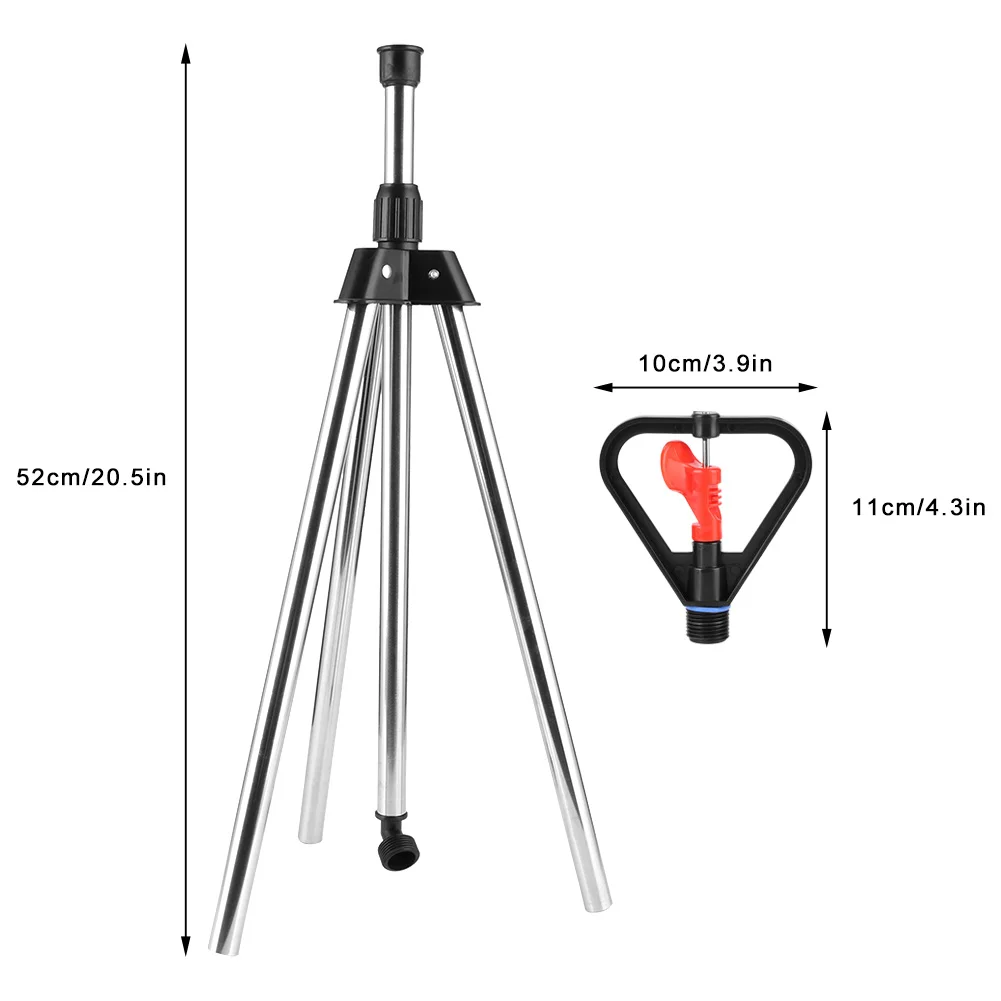 Разбрызгиватель для газона 360 градусов регулируемый штатив | Дом и сад