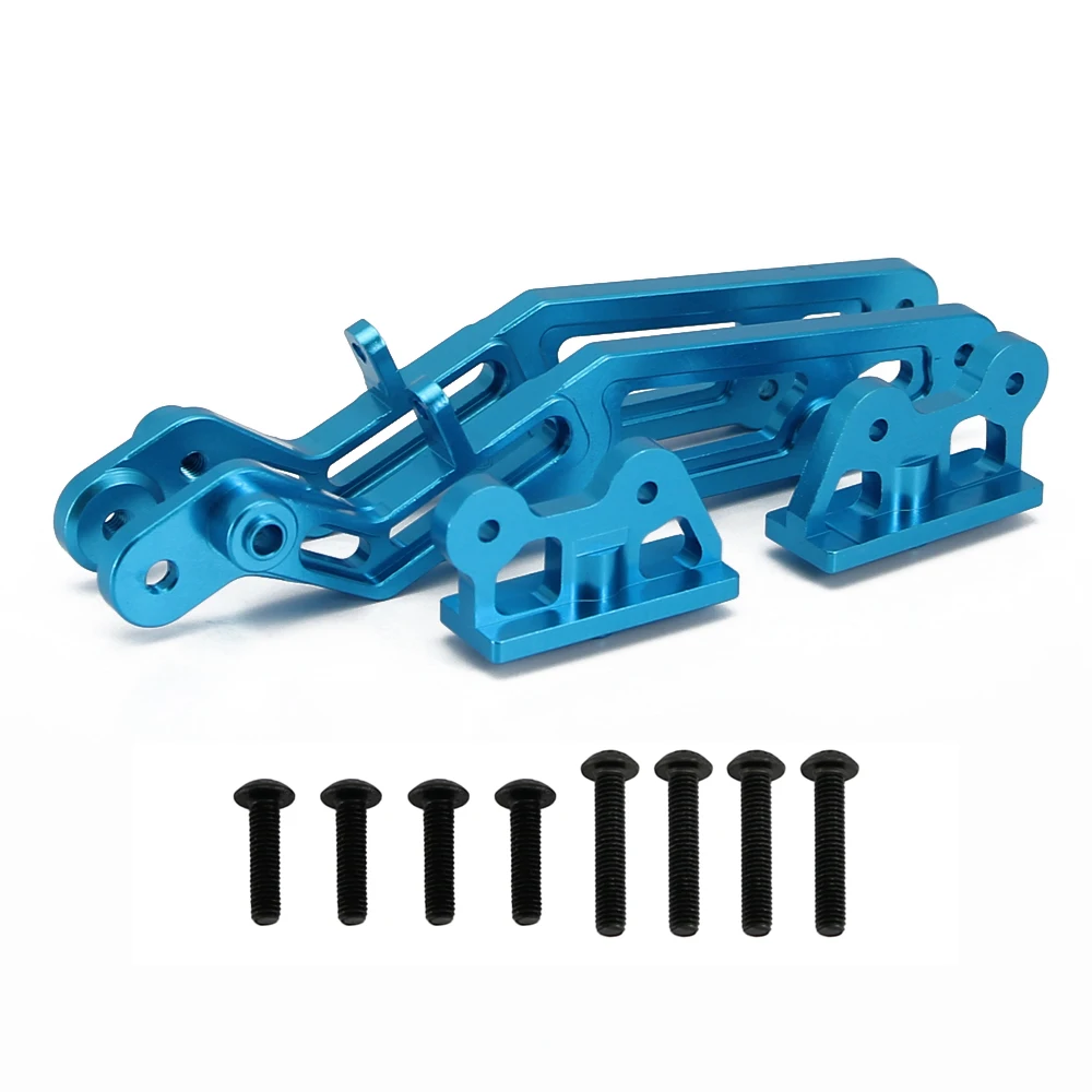 RCAWD-juego de montaje de aler&oacute;n trasero de aluminio para Arrma 1-8, KRATON NOTORIOUS OUTCAST, TALION, TYPHON, coches, piezas de actualizaci&oacute;n-2