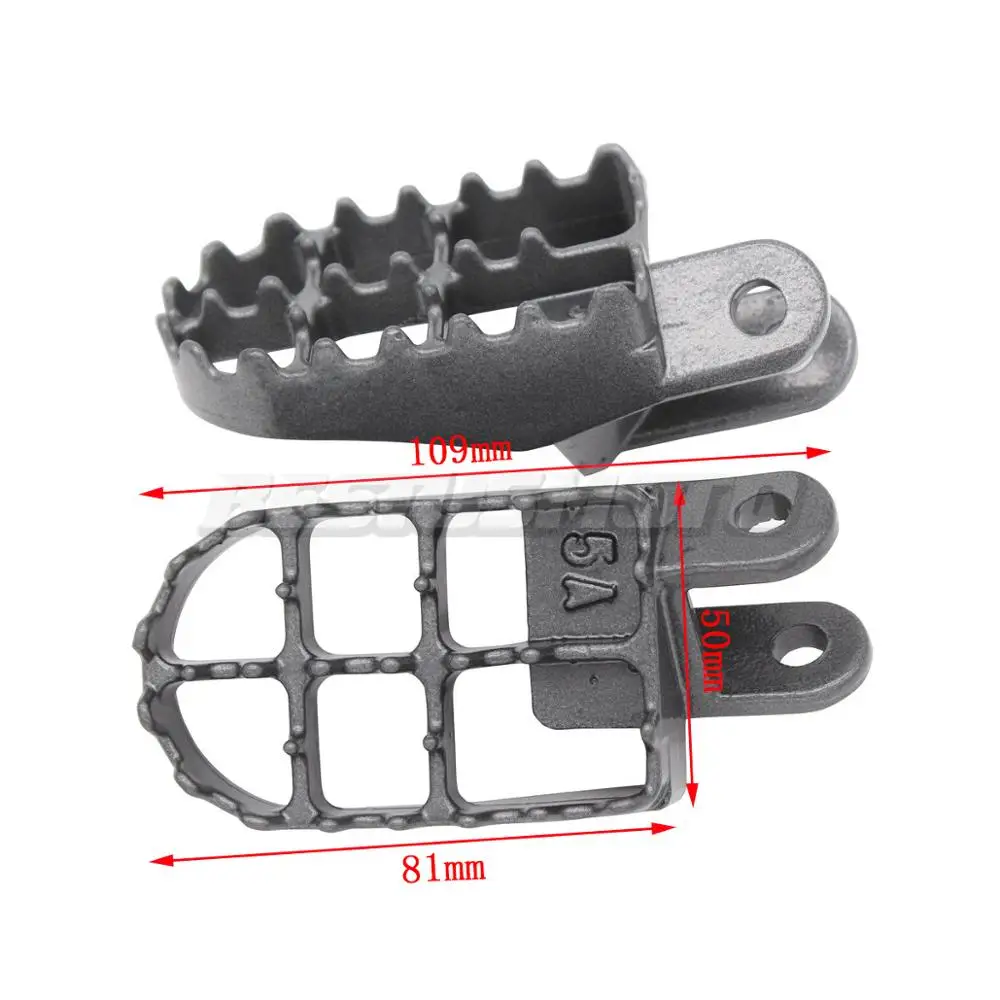 Подножки для мотокросса подножки Honda CR80 CR85 CR80R CR85R XR250 XR250R XR400 XR400R XR600 XR600R XR650R XR650