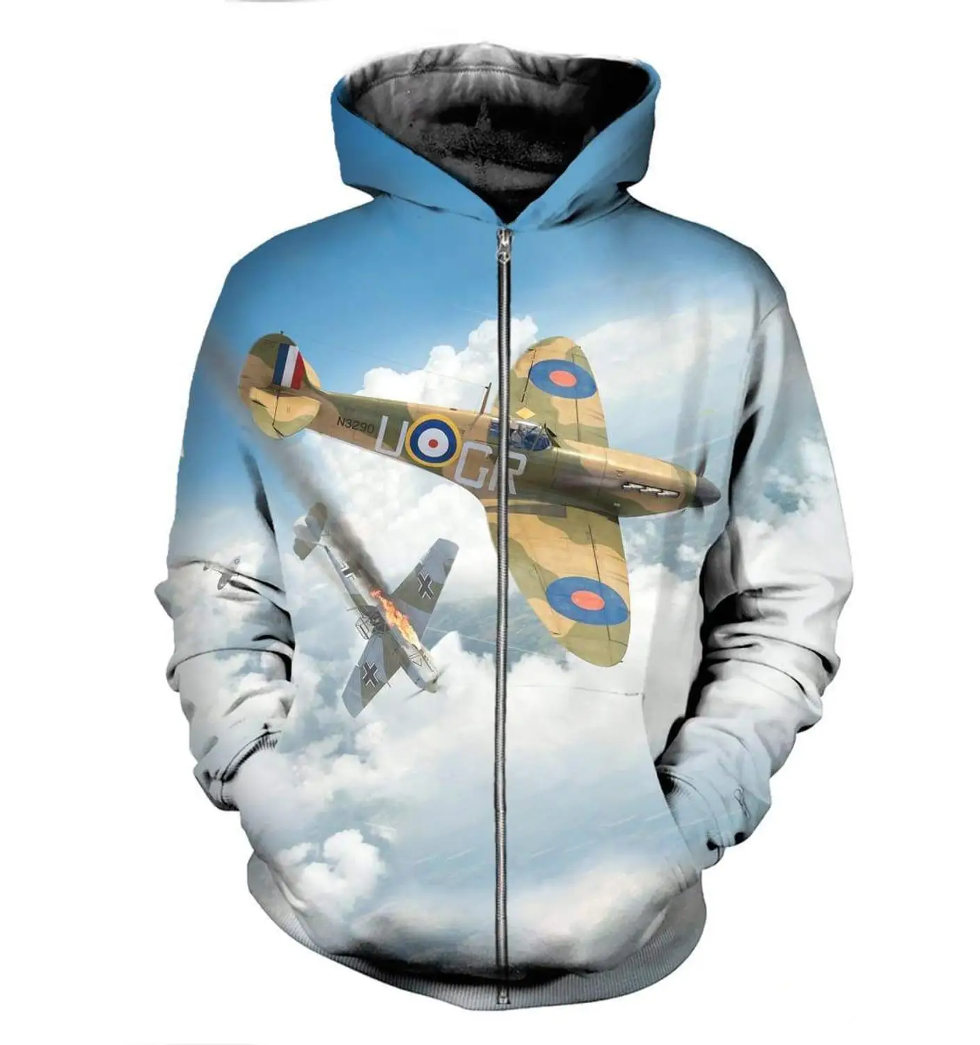 Новинка 2019 модные мужские толстовки винтажный Модный свитшот с 3D принтом