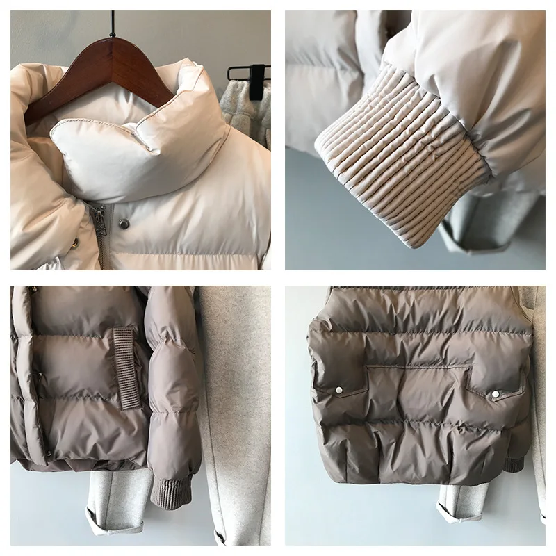 

JCHB 2021 High Quality Autumn Winter Jacket Women Short Women's Clothing Korean Style Parkas Woman Mujer Chaqueta Pph2355