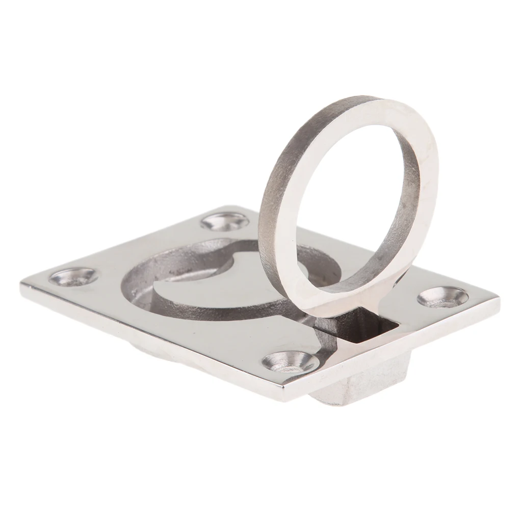 

Floor Latch Floor Lift Handle Buckle Stainless Steel Flush Pull Ring Yacht