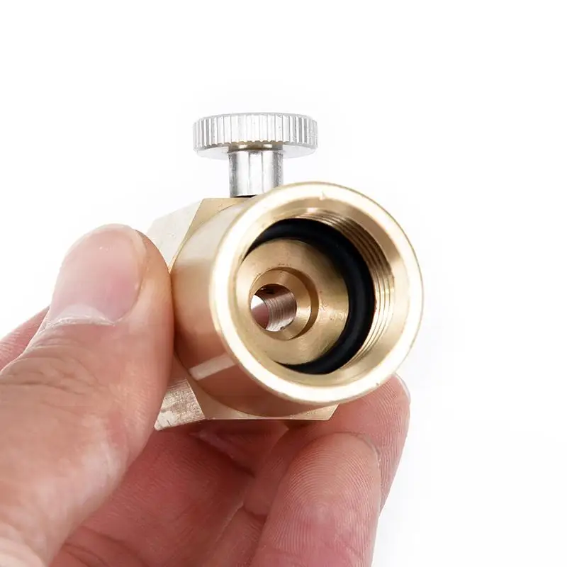 Переходник для Sodastream Латунный переходник наполнения цилиндров от W21.8 до TR21.4/ CGA320