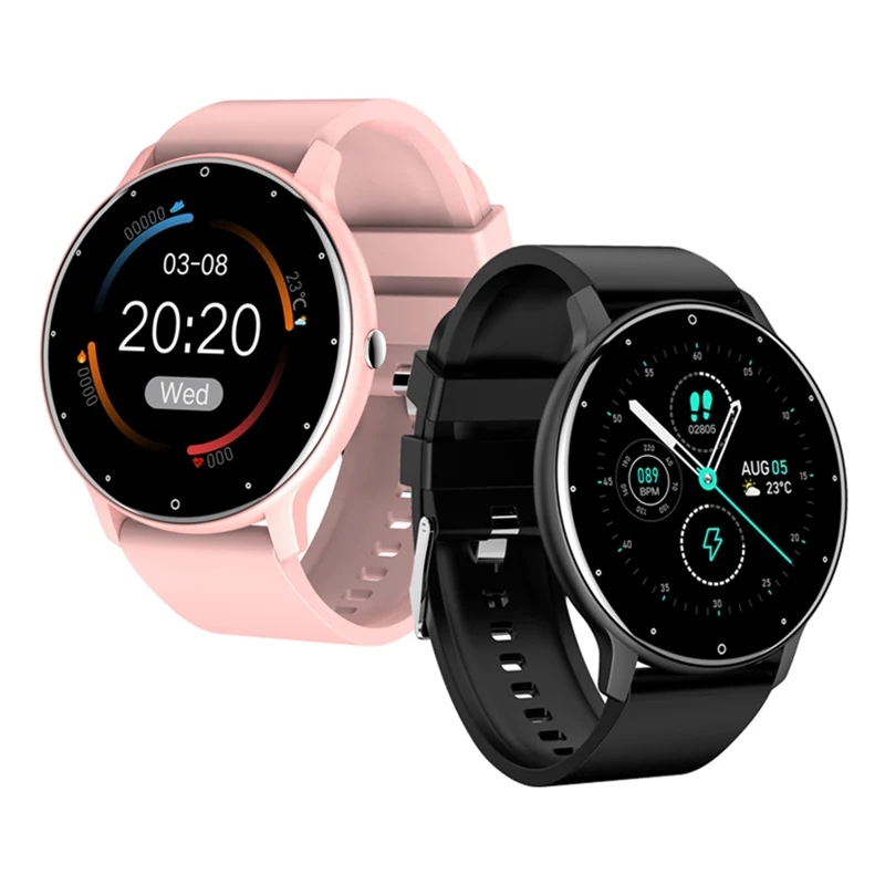 

2021 New Smart Watch Men IP67 Waterproof Weather Call Whatsapp Notifications For Android IOS Smartwatch Women ZL02