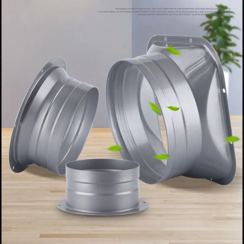 

200/250 мм трубный металлический фланец соединитель шланга для вентиляции, выхлопной воздуховод, система свежего воздуха, вентиляционное обор...