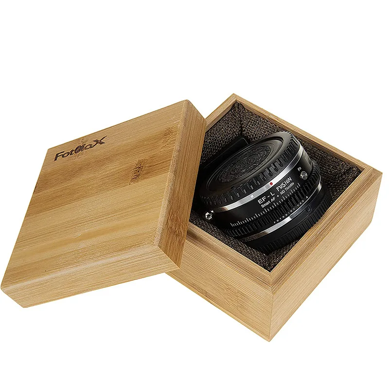 Fotodiox EF-L AF адаптер для объектива ND дроссельной заслонки фильтр USM Canon EF EF-S объектив