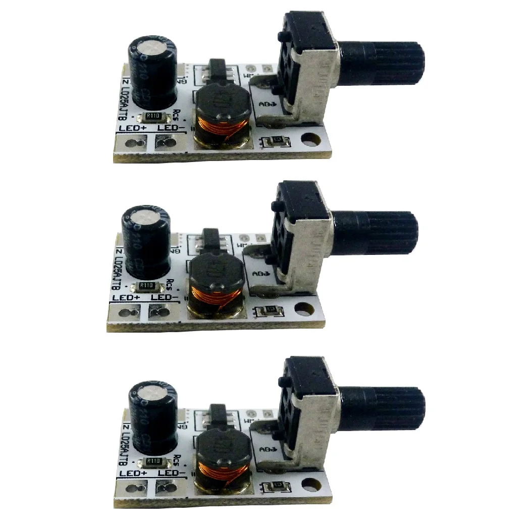 

3PCS 20W 6-25V Multifunction Handle Adjustment LED Driver Module PWM Controller DC-DC Step-down Constant Current Converter