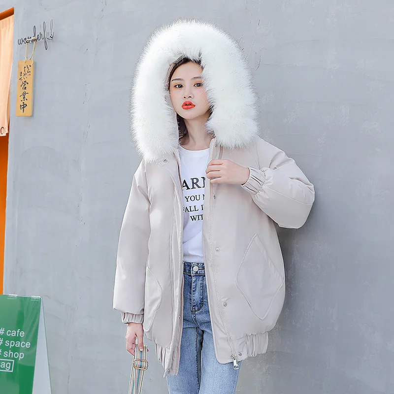 Winter Jacket Clothing for Women Korean Version Cotton Female Loose Thin Thicken
