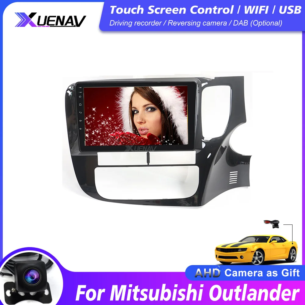 Автомобильная стереосистема 2 Din Android для Mitsubishi Outlander автомобильный