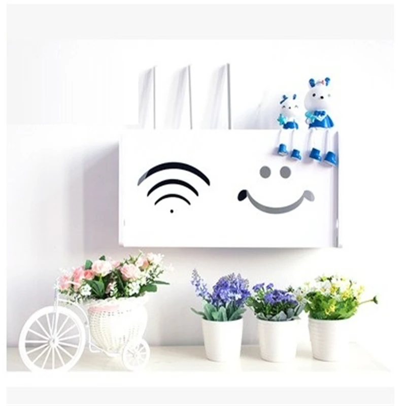 De Regalo Neceser Madera Organizador Acrilico WIFI Organizer Caixa Organizadora Caja Almacenamiento Rangement Storage Box | Дом и сад