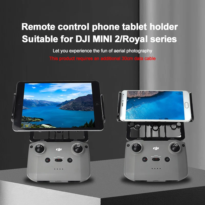 

New ABS Remote Controller Phone Holder With Sunshade Sun Hood Kit Tablet Holder For DJI MINI 2 Mavic 2 Air 2 Pro Spark Accessory