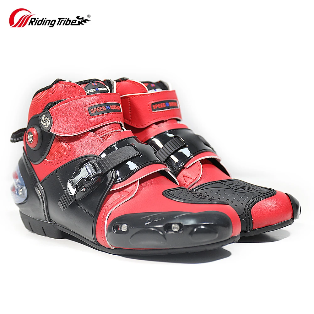 Оригинальный Ботильоны в байкерском стиле Женская уличная мото для верховой