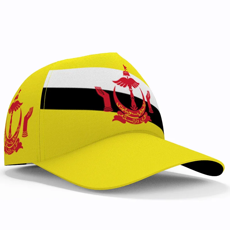 Бейсболки с логотипом команды Бруней, кепки с индивидуальным именем и номером, для путешествий по малайской стране, с флагом брюнея Даруссалама