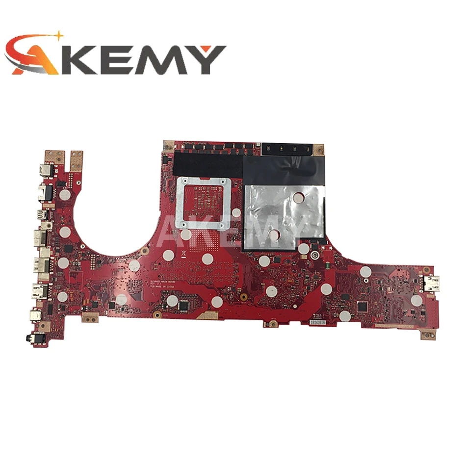 Verkauf GL504GS Laptop Motherboard Für ASUS ROG Strix Narbe II GL504GS Original Mainboard HM370 I7-8750H GTX1070 V8G