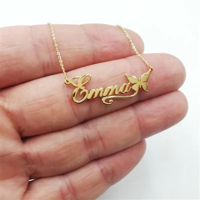 

Custom Name Necklace - Personalized Name Necklace - EmmaNecklace Jewellery Gift