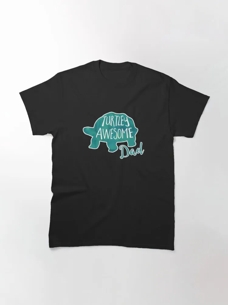 

Tops T Shirt Women TURTLEy awesome dad! Classic T-Shirt