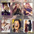 Fate Grand Order Lancer Ereshkigal Аниме Манга настенный постер из массива дерева подвесной свиток Холст Живопись Домашний декор настенное искусство