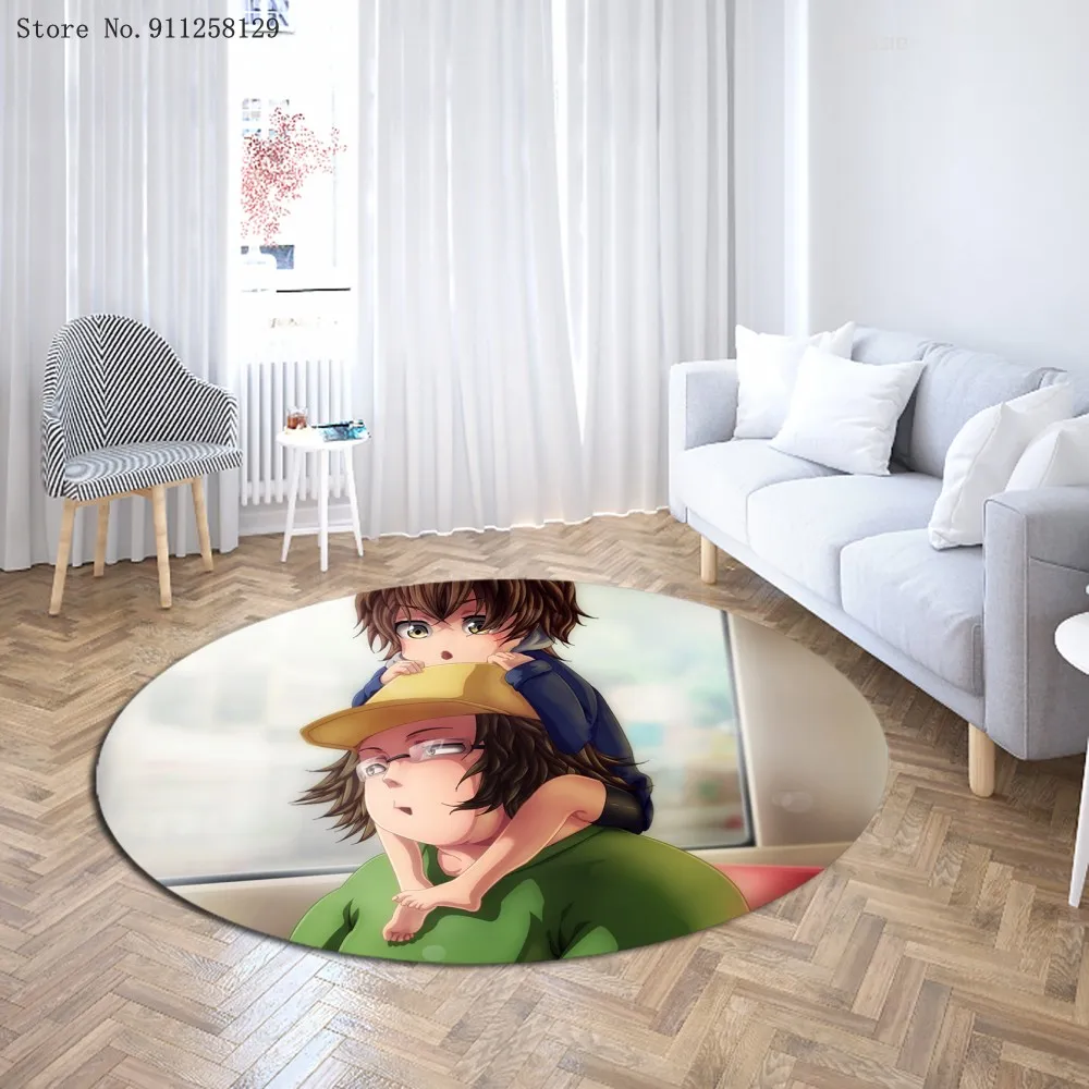SteinsGate круглый ковер 3D печати по японскому мультфильм ковры для Гостиная коврик
