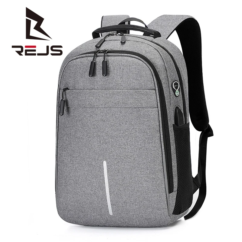 Водонепроницаемый мужской рюкзак REJS LANGT для ноутбука 15 6 дюйма деловая офисная