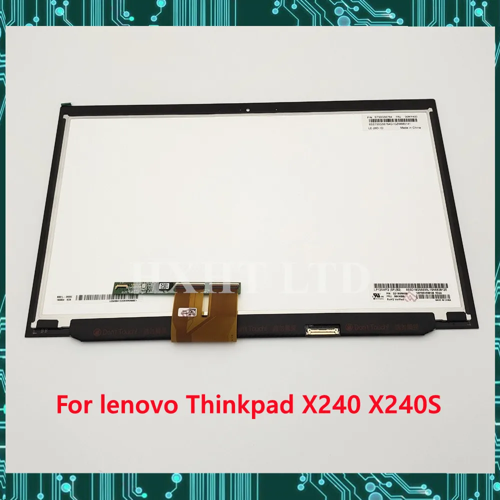 Оригинальный сенсорный ЖК-экран в сборе для ноутбука lenovo Thinkpad X240 X240S 1366x768 и 1920x1080