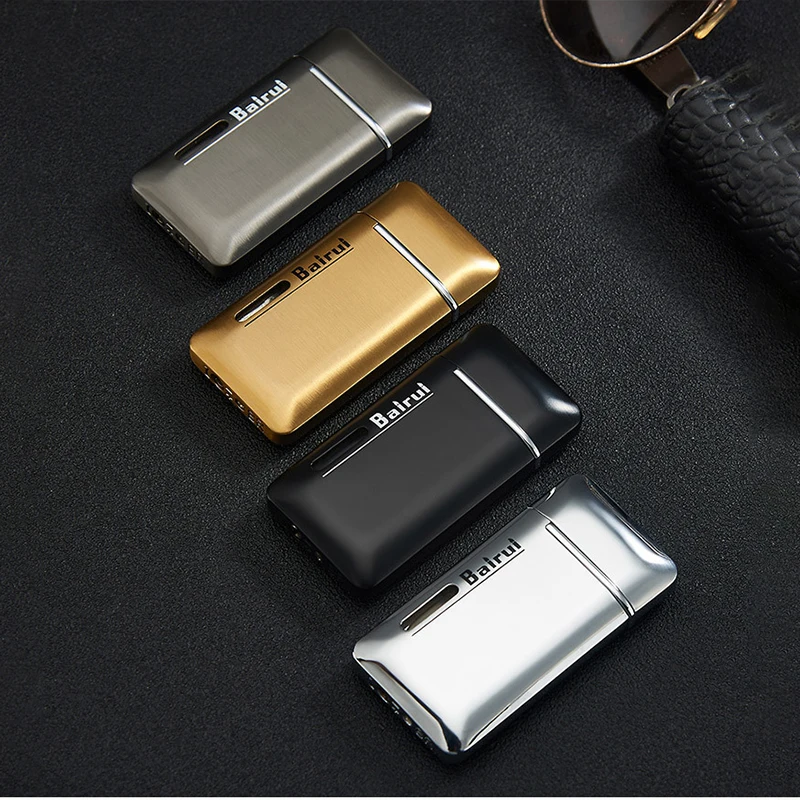 Двойной прямо в огонь творческий маленькая металлическая ветрозащитная