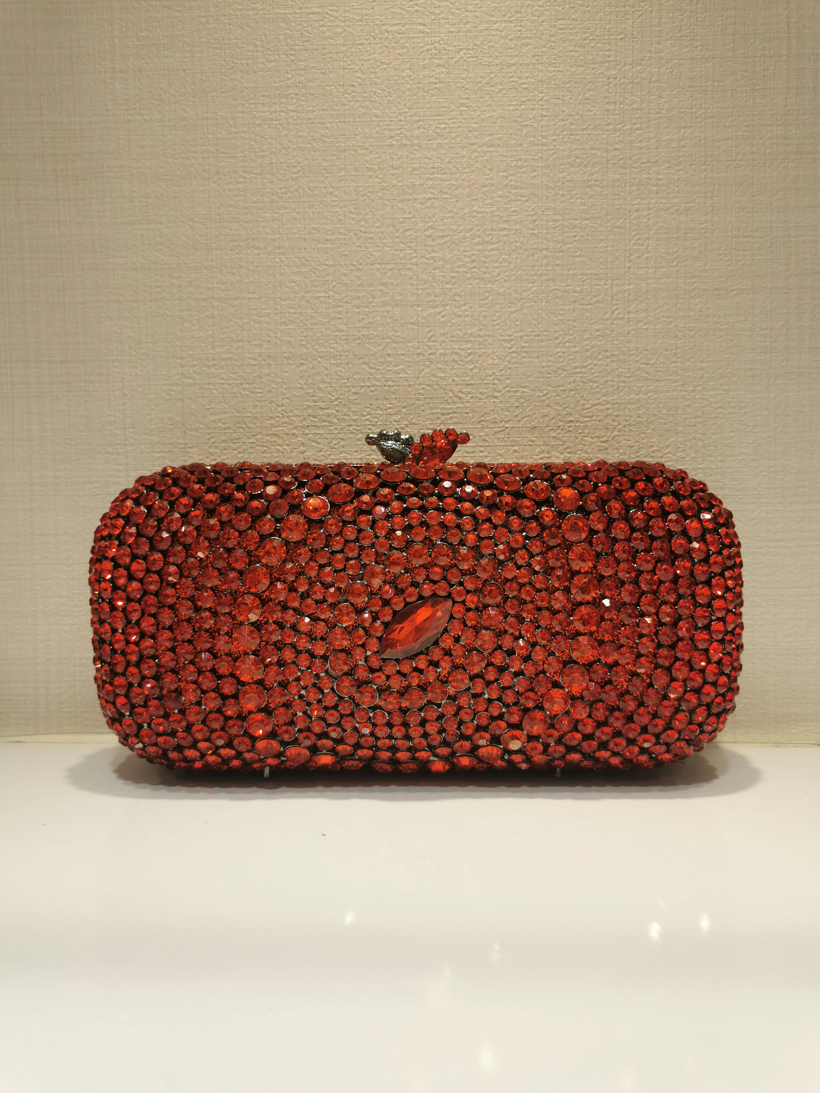 

XIYUAN Women Gold/Green/Red Color Crystal Evening Bags Handbag Women Party Prom Bag Bridal Clutches Bags Wedding Purse Clutch