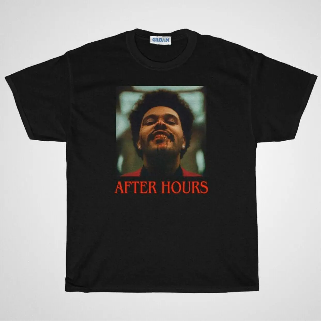 The Weeknd после часов альбом Merch унисекс футболка|Мужские футболки| |