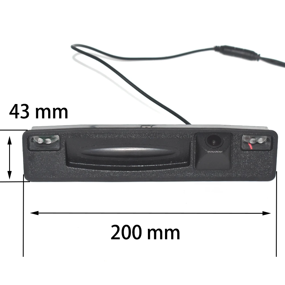 Камера заднего вида ZJCGO HD CCD камера ночного видения для Ford Focus 3 MK3 Facelift 2015 ~