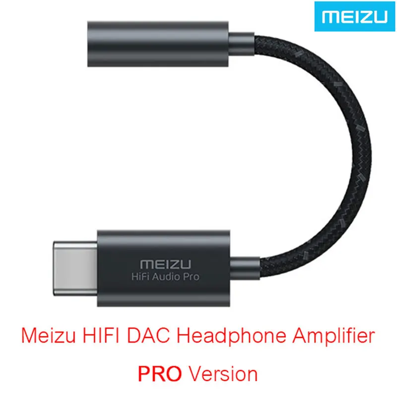 HIFI Amplifier Pro Meizu HIFI DAC усилитель для наушников PRO type-C до 3,5 мм аудио адаптер Cirrus& TI супер двухступенчатый усилитель без потерь - Цвет: HIFI Amplifier Pro
