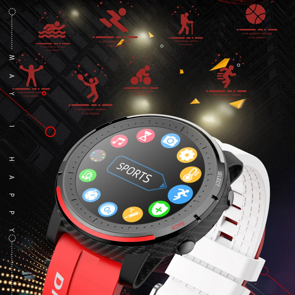 2020 Bluetooth Смарт часы мужские круглые с тонометром Женский Браслет