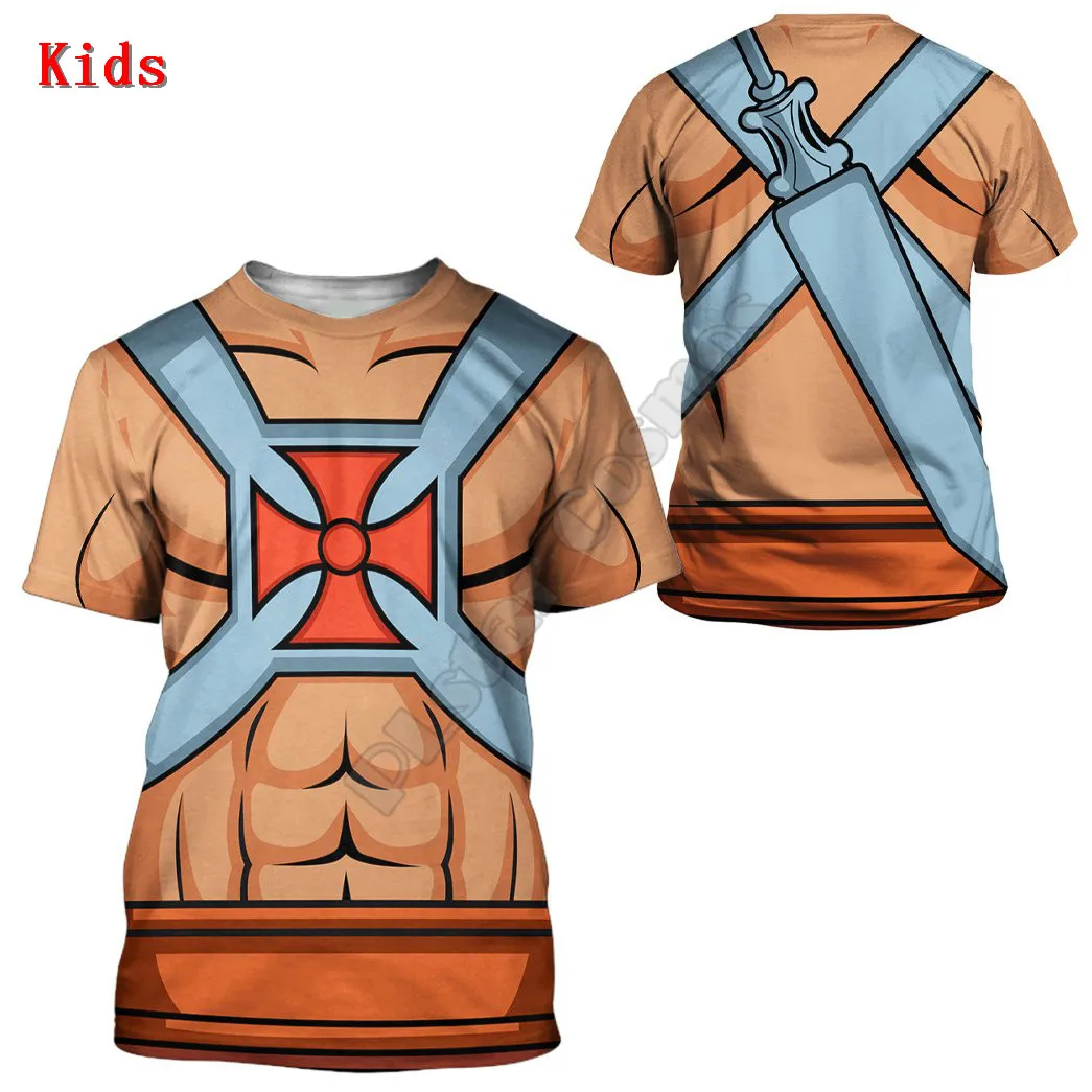 

Game Uniform 3D Printed Hoodies Kids Pullover Sweatshirt Tracksuit Jacket T Shirts Boy Girl Cosplay 10